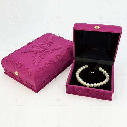 JE-RTS106 Flannelette Jewelry Box Set