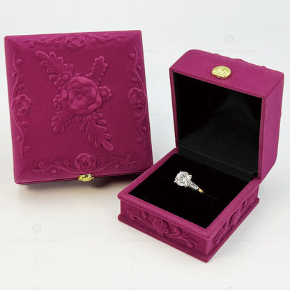 JE-RTS106 Flannelette Jewelry Box Set