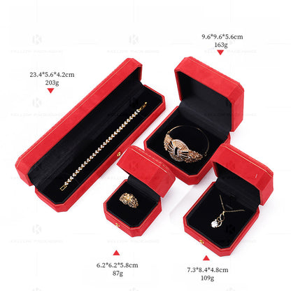 JE-RTS109 Flannelette Jewelry Box Set