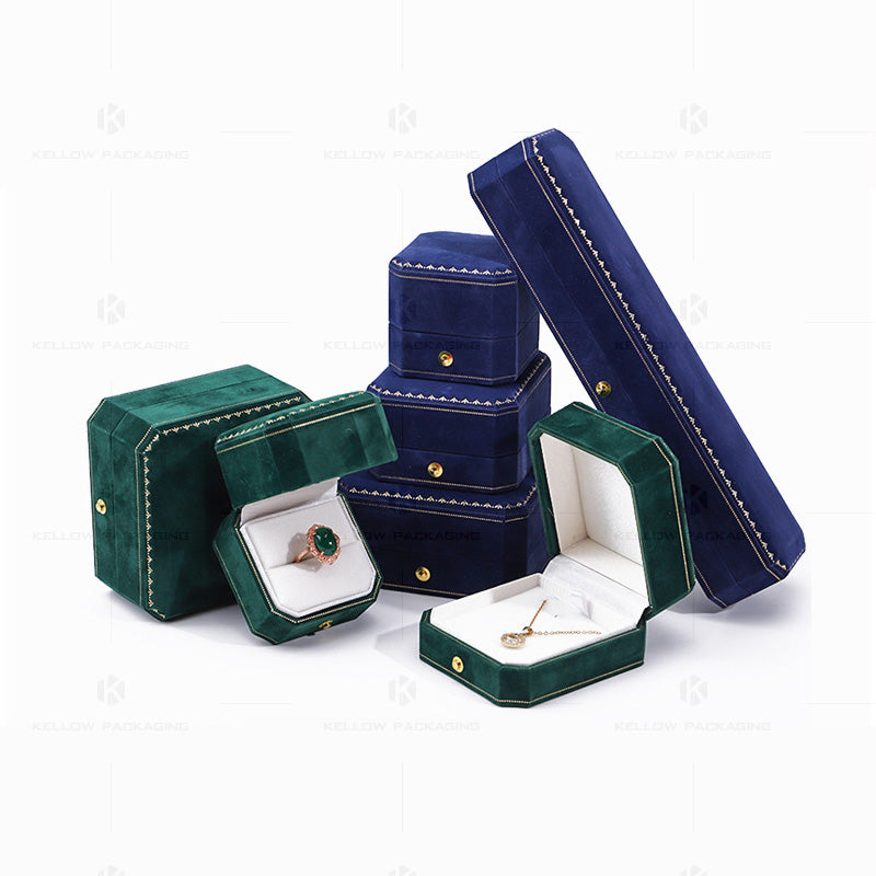 JE-RTS109 Flannelette Jewelry Box Set