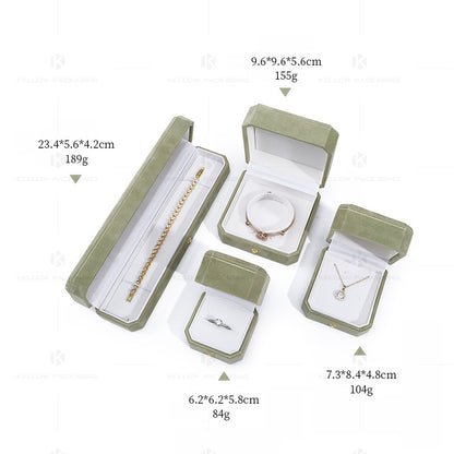 JE-RTS109 Flannelette Jewelry Box Set