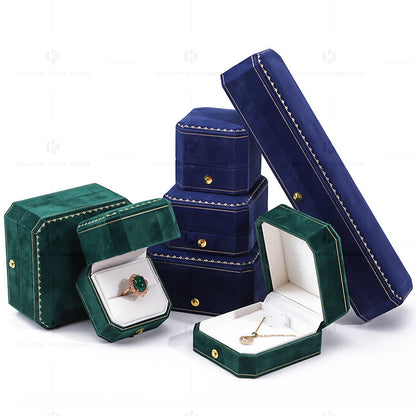 JE-RTS109 Flannelette Jewelry Box Set