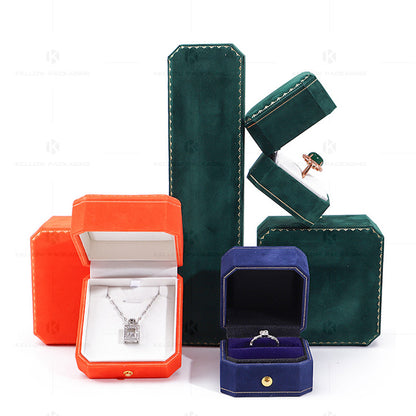 JE-RTS109 Flannelette Jewelry Box Set