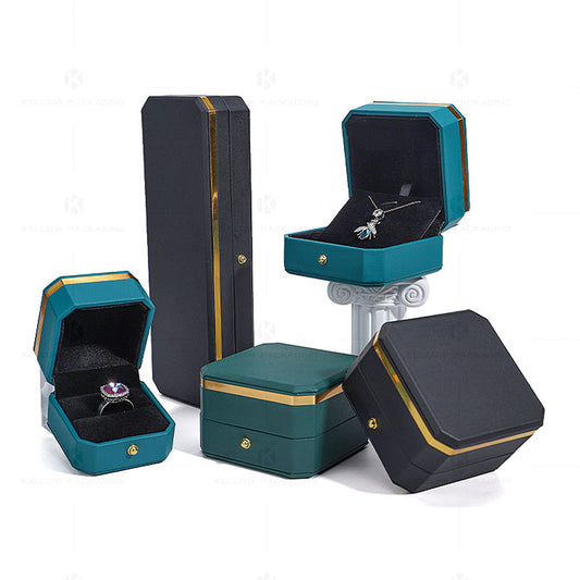 JE-RTS184 PU Leather Jewelry Box Set